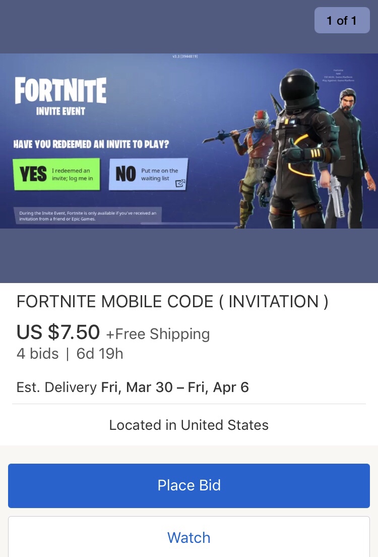 Don T Pay For Fortnite Mobile Invite Codes Ask For Them Here Instead Appunwrapper