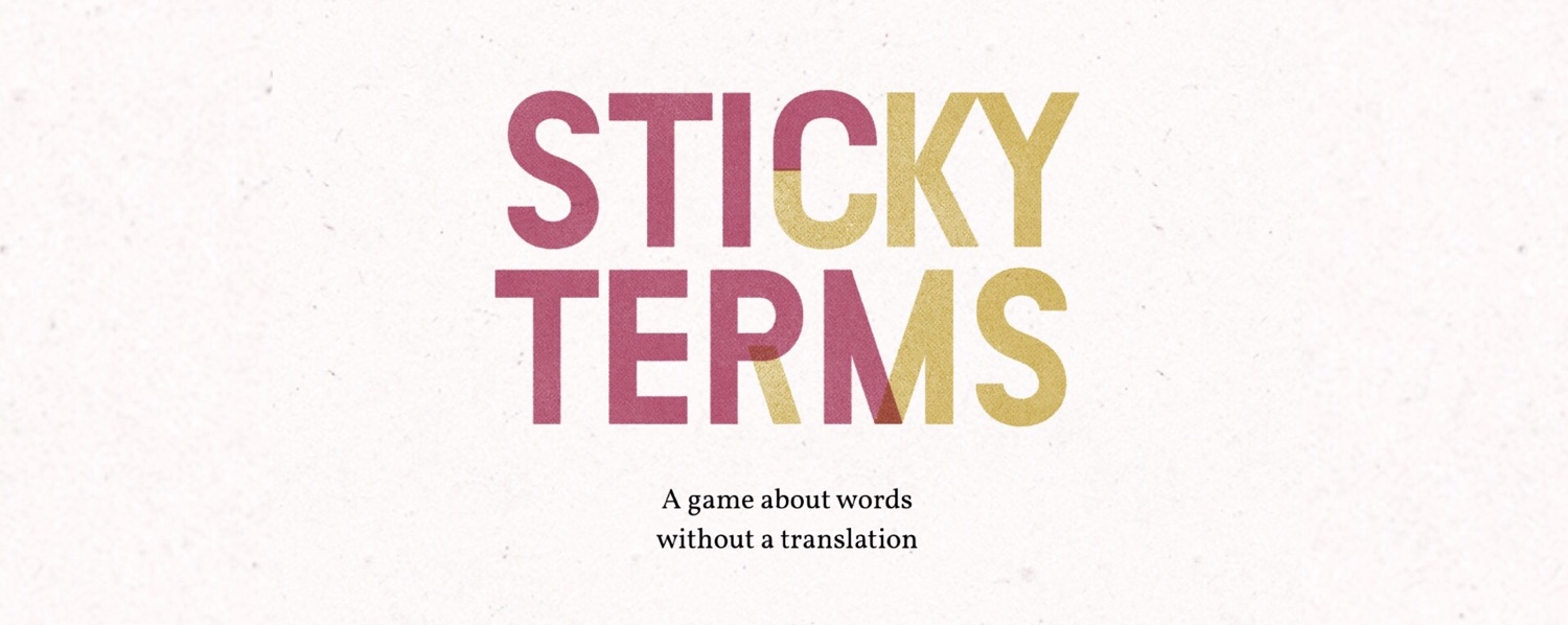 Read more about the article ‘Sticky Terms’ is a Puzzle Game About Hard-to-Translate Words (Preview Inside)