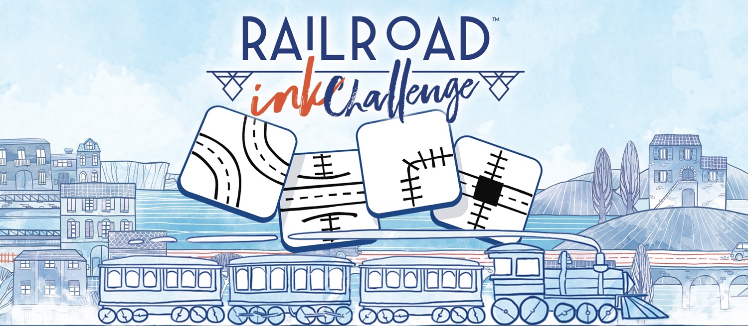 Read more about the article Γò¼├┤Γö£├ºΓö£ΓöÉRailroad Ink ChallengeΓò¼├┤Γö£├ºΓö£├╗ Review: On the Right Track